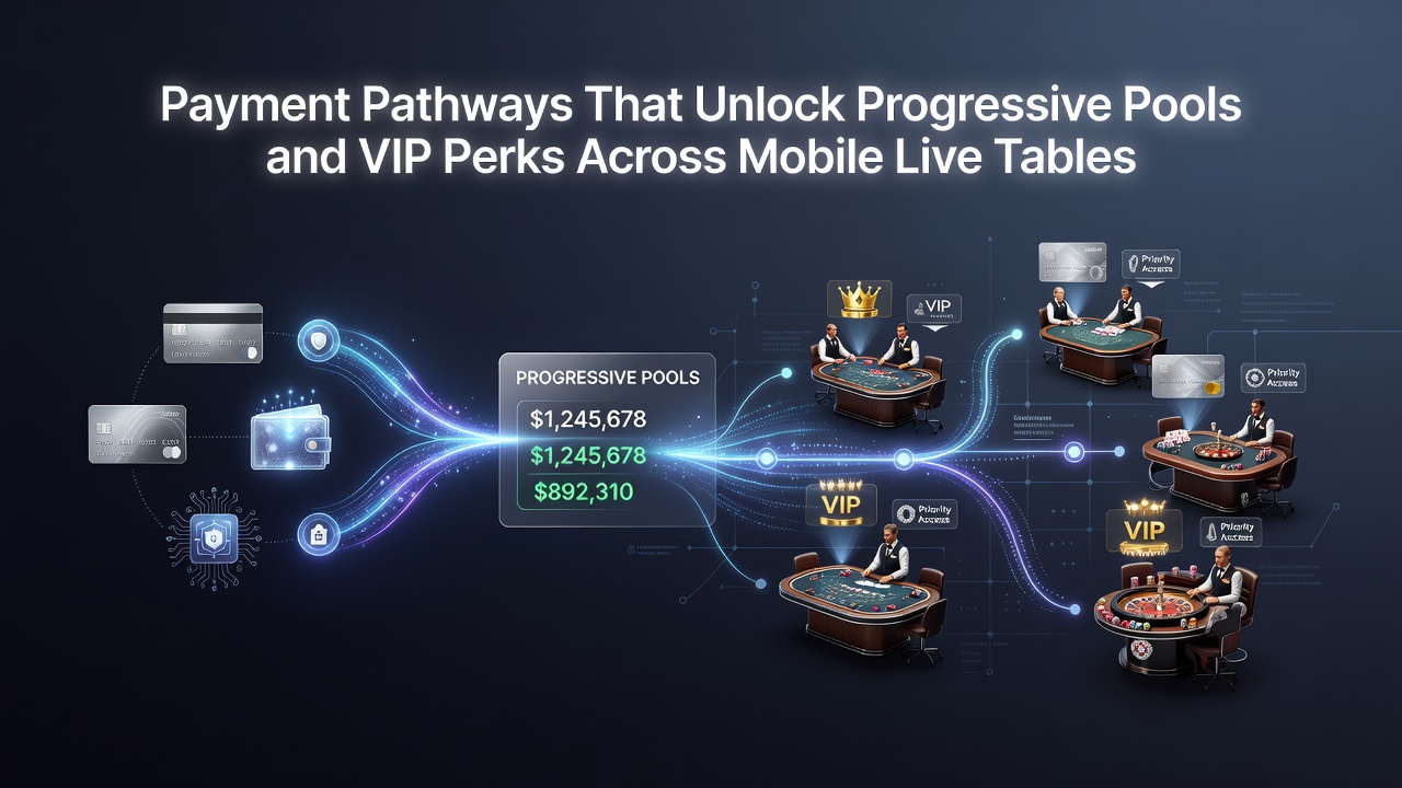 VIP-Perks und progressive Pools in mobilen Live-Tischen
